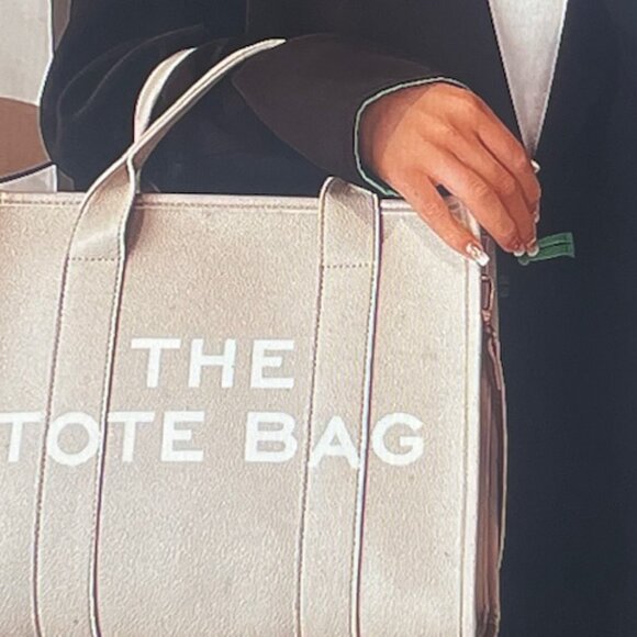 The Tote bag for Women, Leather Muddy gray #765 - Picture 2 of 12